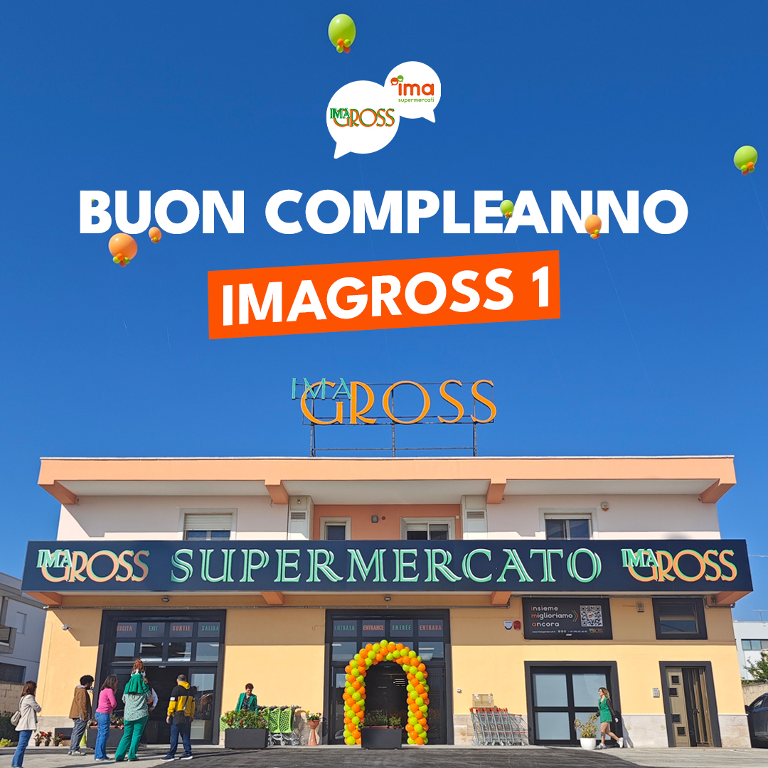 Buon Compleanno Imagross 1!