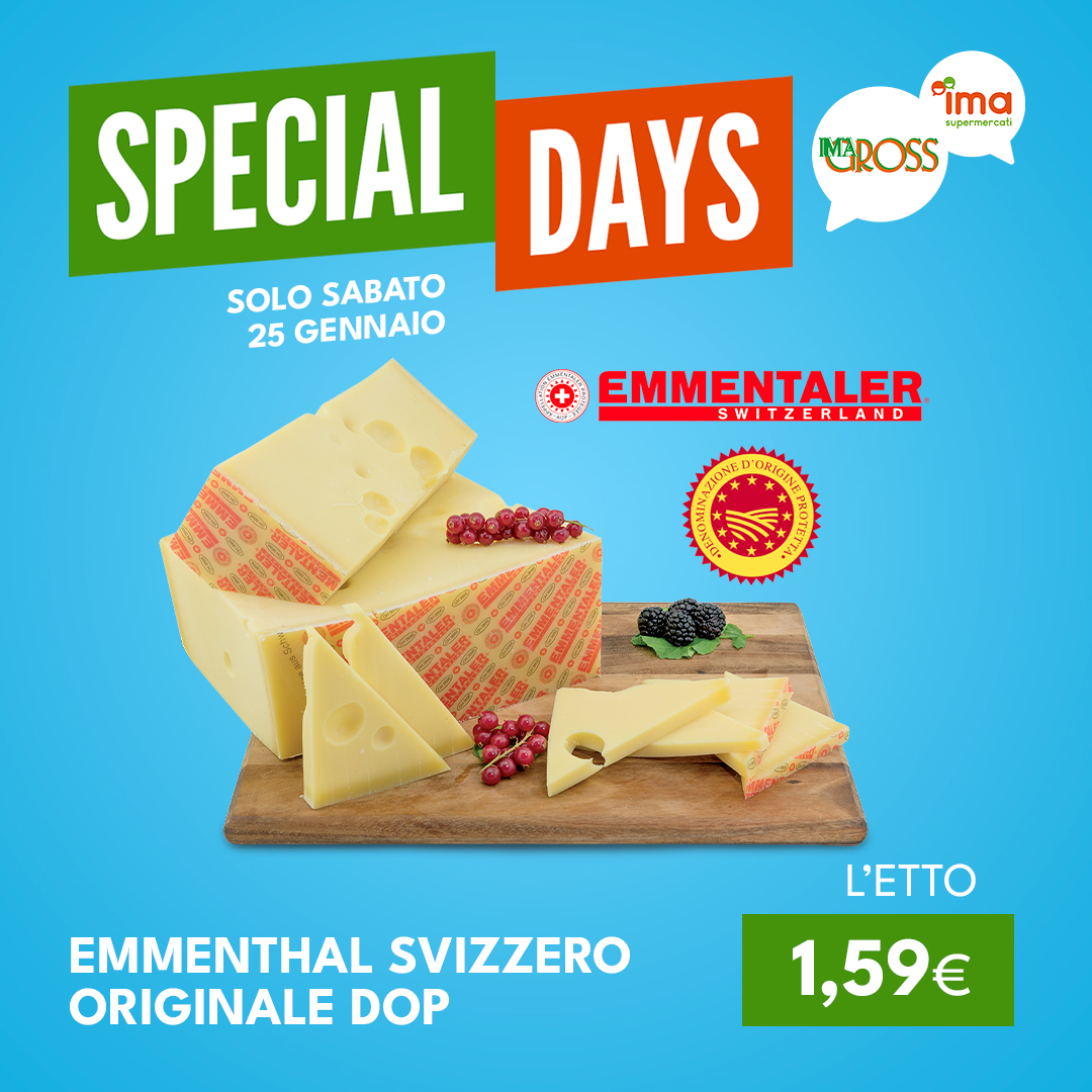 SPECIAL DAYS-sabato 25